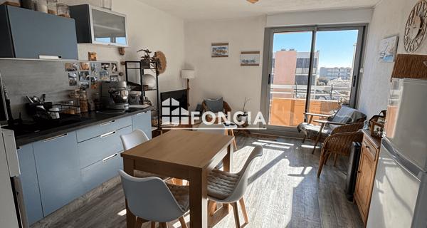 À vendre Appartement 2 pièces 38 m² - Port-la-nouvelle 11210