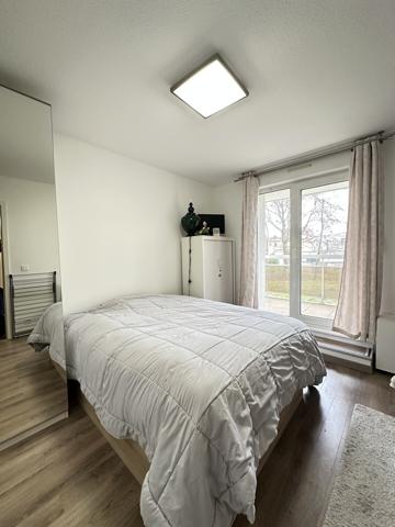 appartement 2 pièces Robertsau avec garage et balcons