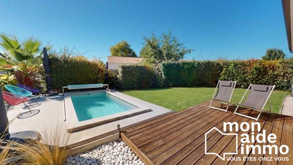 Maison T5 de 110 m² avec piscine - Commodités à pied