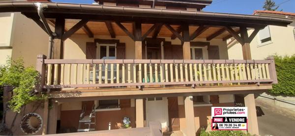 Maison  de ville 122 m2 + 4 chambres -Classe D