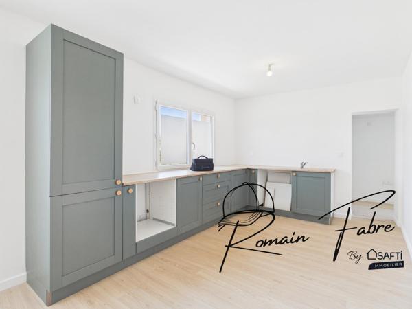 Maison entièrement rénovée avec goût mélangeant modernisme et authenticité