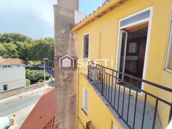 Charmant T2 de 33m², Clim, avec balcon, 3ème étage