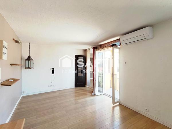 Charmant T2 de 33m², Clim, avec balcon, 3ème étage