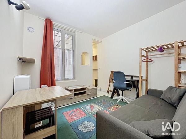 Location studio 16 m² Paris 20
