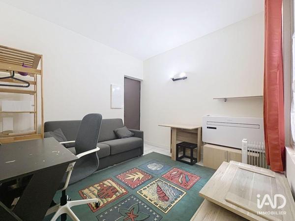 Location studio 16 m² Paris 20