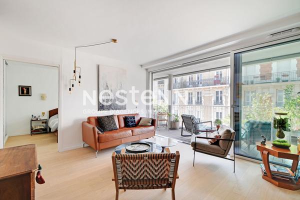 Exclusivité - Paris XVIII - Appartement deux pièces en parfait état - Terrasse - Parking