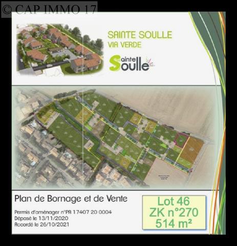 Terrain de m² en vente à CDA LA ROCHELLE