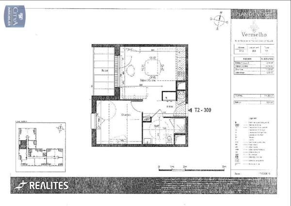 Appartement à louer 2 pièces 41.6m²