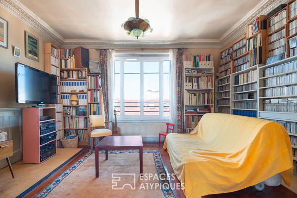 Appartement au dernier étage avec vue dégagée