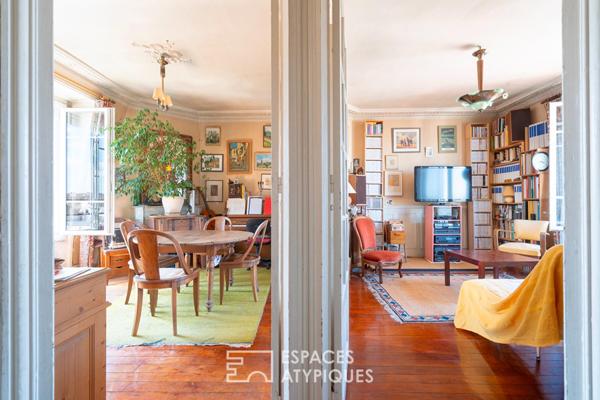 Appartement au dernier étage avec vue dégagée