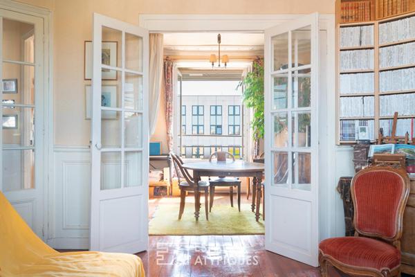 Appartement au dernier étage avec vue dégagée