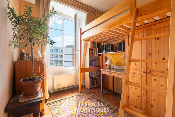 Appartement au dernier étage avec vue dégagée