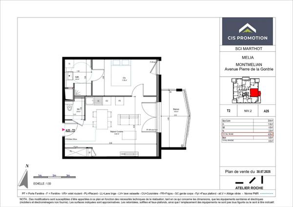 Appartement à vendre à Montmélian (73800)