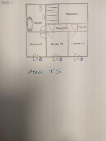 Maison de ville à vendre à Gap dans lesHautes-Alpes (05000), ref : 003/MAISLOUET70922