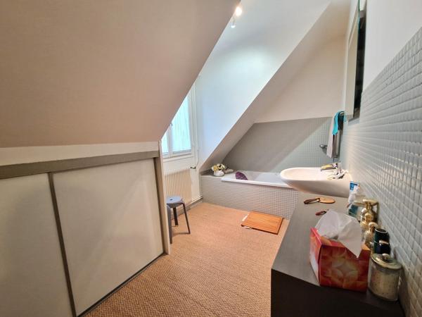 SENS CENTRE, A 2 PAS DES PROMENADES. MAISON-APPARTEMENT DE CHARME 117 m² hab.