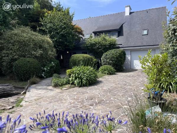 Maison évolutive au cœur de Fouesnant – 193 m² – Jardin clos de 966 m²