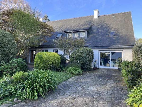 Maison évolutive au cœur de Fouesnant – 193 m² – Jardin clos de 966 m²