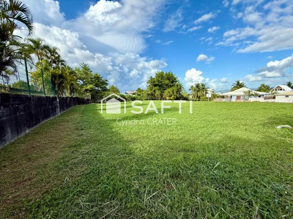 Terrain à bâtir aux trois-ilets