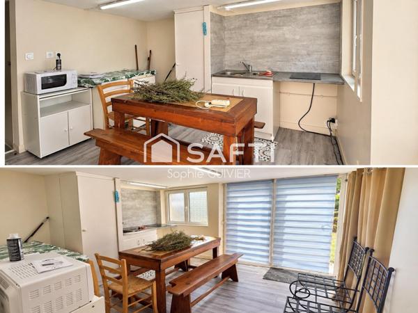 maison familiale 2 chambres  avec logement indépendant