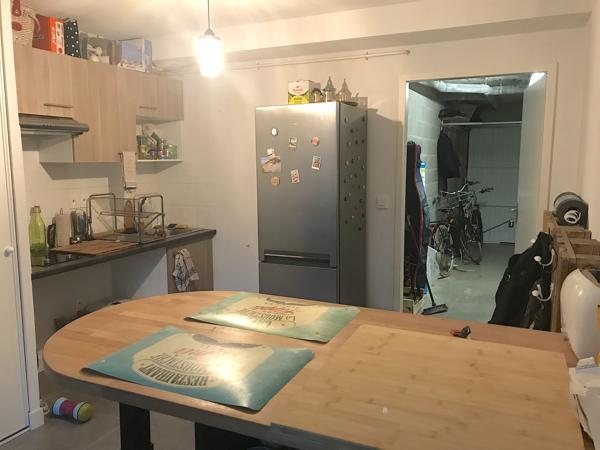 Appartement récent T2 de 41 m² avec terrasse, jardin et garage