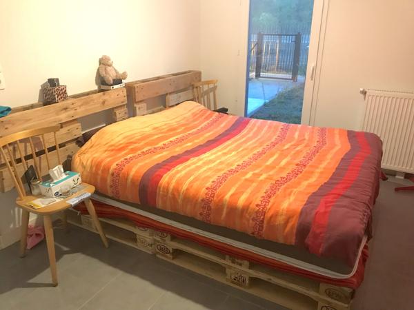 Appartement récent T2 de 41 m² avec terrasse, jardin et garage