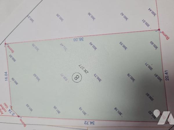 Terrain à Bâtir de 693 m2