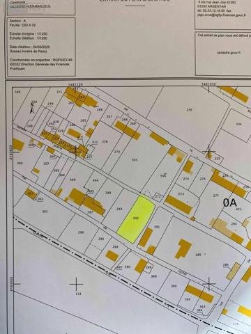Achat - Terrain à bâtir Villedieu-lès-Bailleul 61160 808 m 2