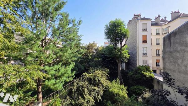 Neuilly – Deux pièces avec balcon sur jardin