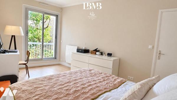 Neuilly – Deux pièces avec balcon sur jardin