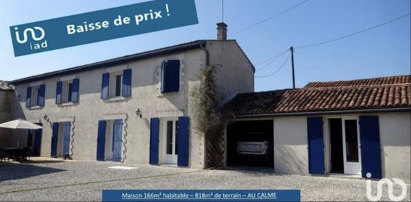 Maison 5 pièces de 166 m² à Loiré-sur-Nie (17470)