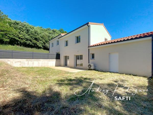 Maison jumelée neuve 2025 avec jardin