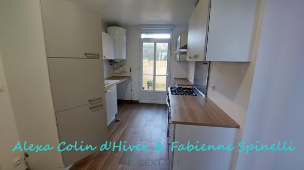 Appartement en rez de chaussée, terrasse, rénovation 2022