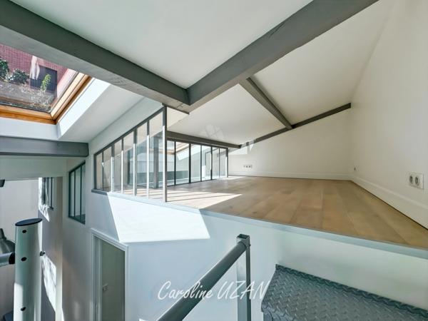 92 PUTEAUX Centre-ville Jaures - Appartement Loft à vendre 4 pièces , "comme une maison" - 2 chambres dans un environnement verdoyant et sécurisé,