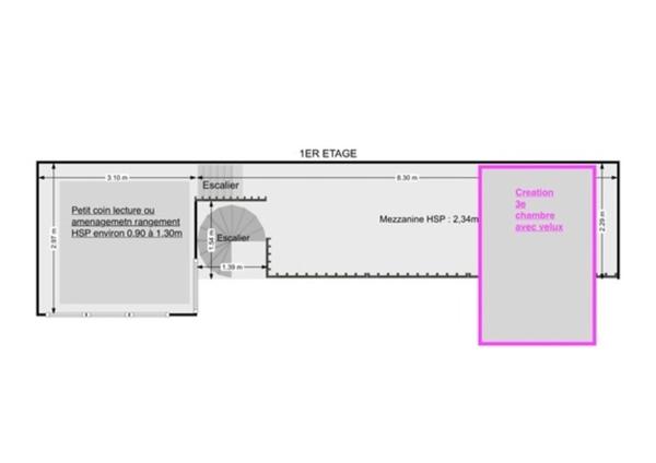 92 PUTEAUX Centre-ville Jaures - Appartement Loft à vendre 4 pièces , "comme une maison" - 2 chambres dans un environnement verdoyant et sécurisé,