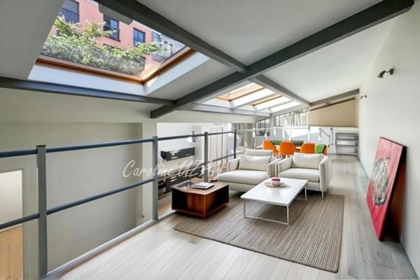 92 PUTEAUX Centre-ville Jaures - Appartement Loft à vendre 4 pièces , "comme une maison" - 2 chambres dans un environnement verdoyant et sécurisé,