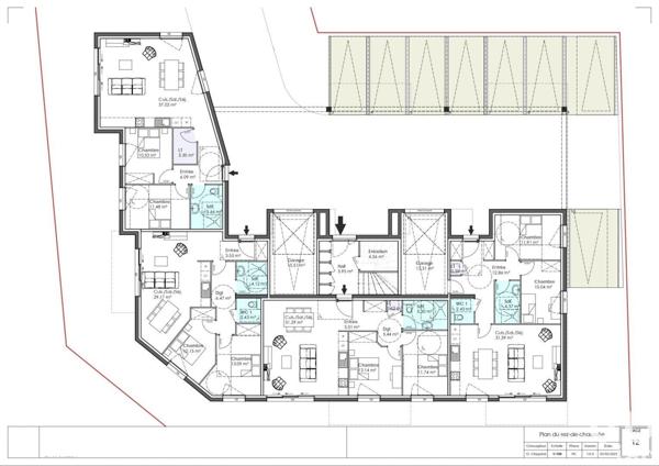 Appartement 3 pièces de 72 m² à Daoulas (29460)