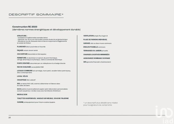 Appartement 3 pièces de 72 m² à Daoulas (29460)