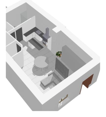 Appartement T2 ou T3 avec terrasse privative de 20m², centre Lambesc.