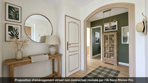 L’HOUMEAU – AUX PORTES DE LA ROCHELLE – MAISON FAMILIALE À FORT POTENTIEL- JARDIN AVEC DOUBLE ACCES