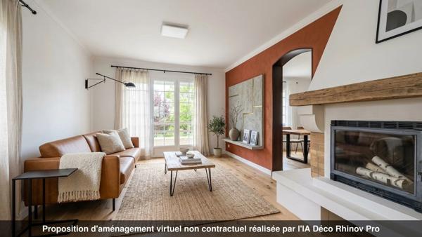 L’HOUMEAU – AUX PORTES DE LA ROCHELLE – MAISON FAMILIALE À FORT POTENTIEL- JARDIN AVEC DOUBLE ACCES