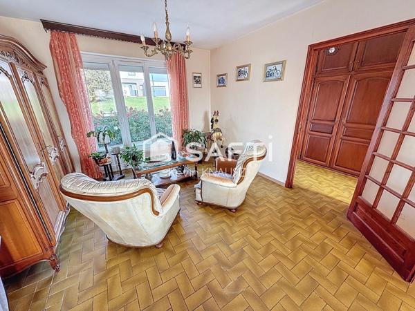 Maison de plain pied de 90m2 avec garage sur un terrain de 1400m2