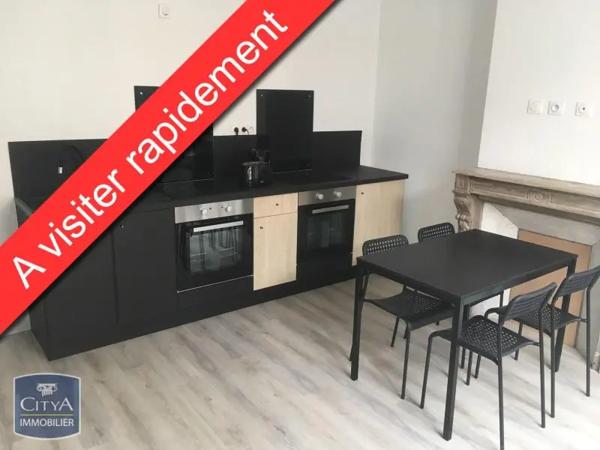 Appartement à louer 1 pièce 15m² Boulogne-sur-Mer (62200)