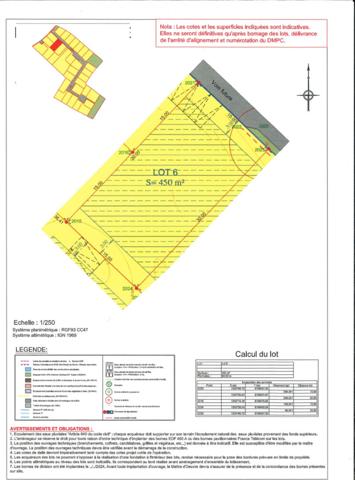 Terrain viabilisé de 450 m² - Notre Dame De Monts