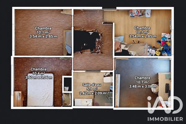 Maison à vendre 5 pièces 103 m² Saint-Pierre-lès-Nemours