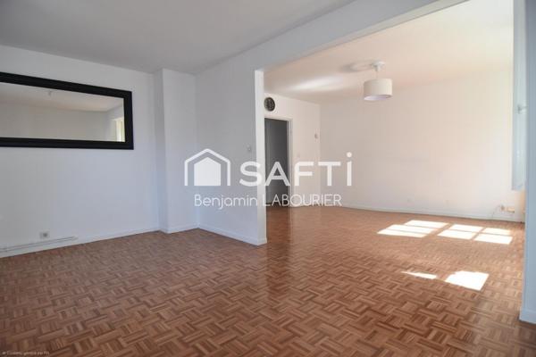 Appartement T4 lumineux avec balcon – Quartier bibliothèque