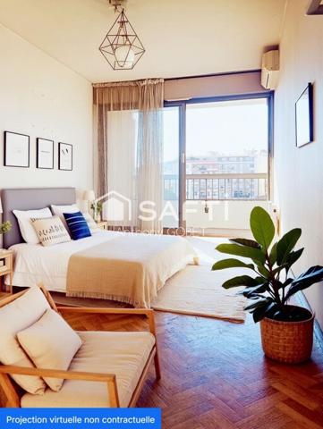 appartement 94m2 , 4P traversant lumineux , balcon, terrasse , cave, 2 salle d'eau ,3wc