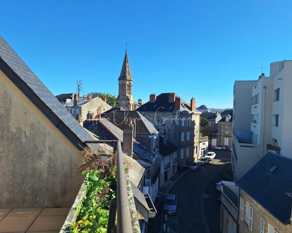 Appartement T3 à vendre : dernier étage, terrasse et garage - Centre-ville - BRIVE LA GAILLARDE (19)
