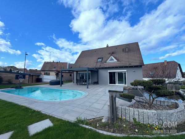 3%COM Très belle maison avec piscine sur 8 ares  Hochfelden (67270)