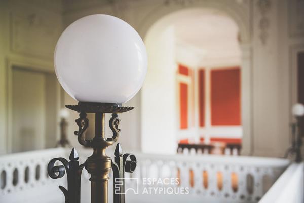 Appartement de standing en dernier étage au château
