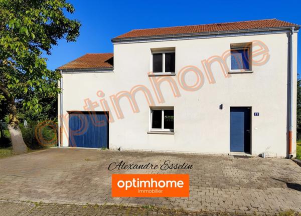 Maison 2017, 100m²,  3 chambres dressing , centre de CATTENOM (57)